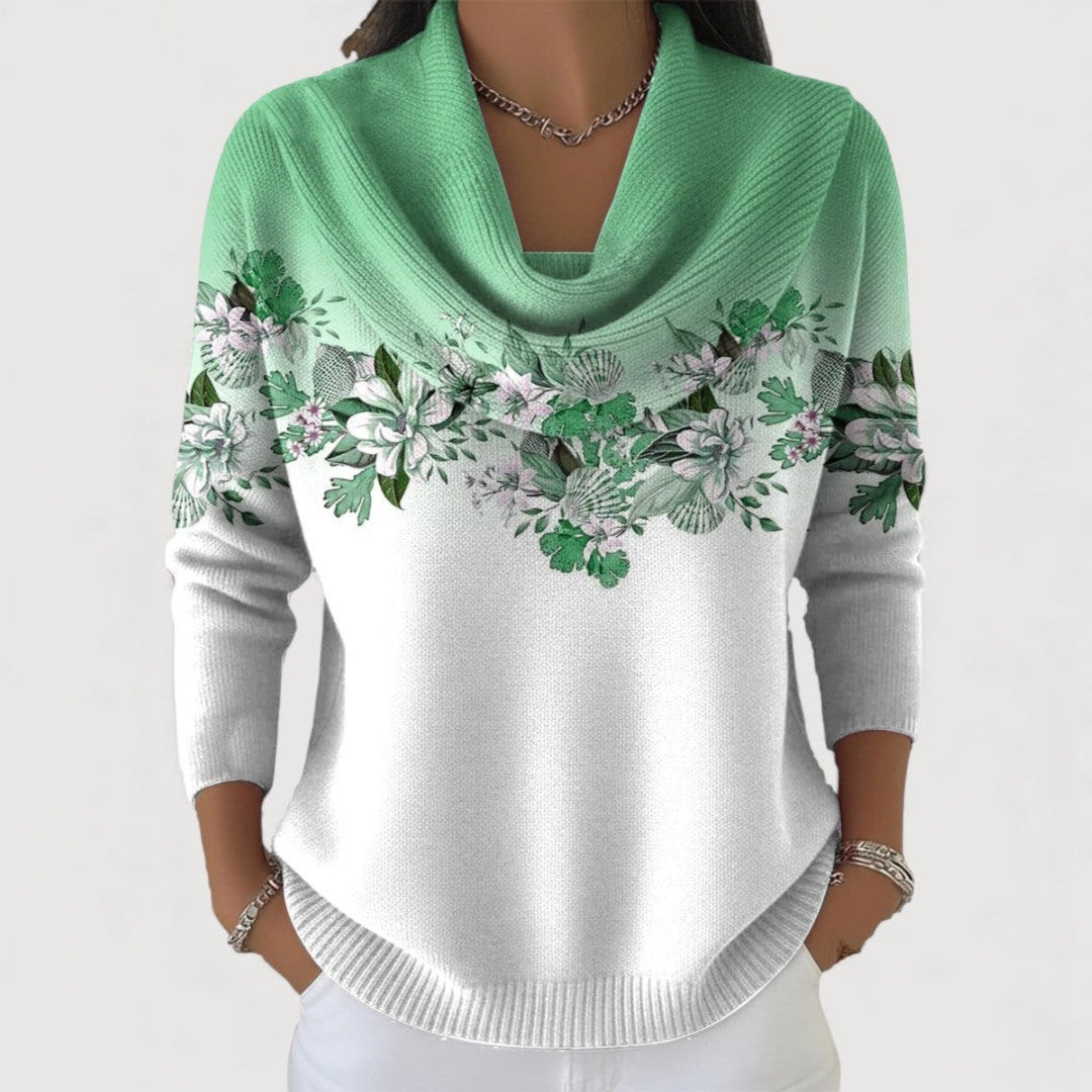 Aurora™ | Cozy Floral Sweater