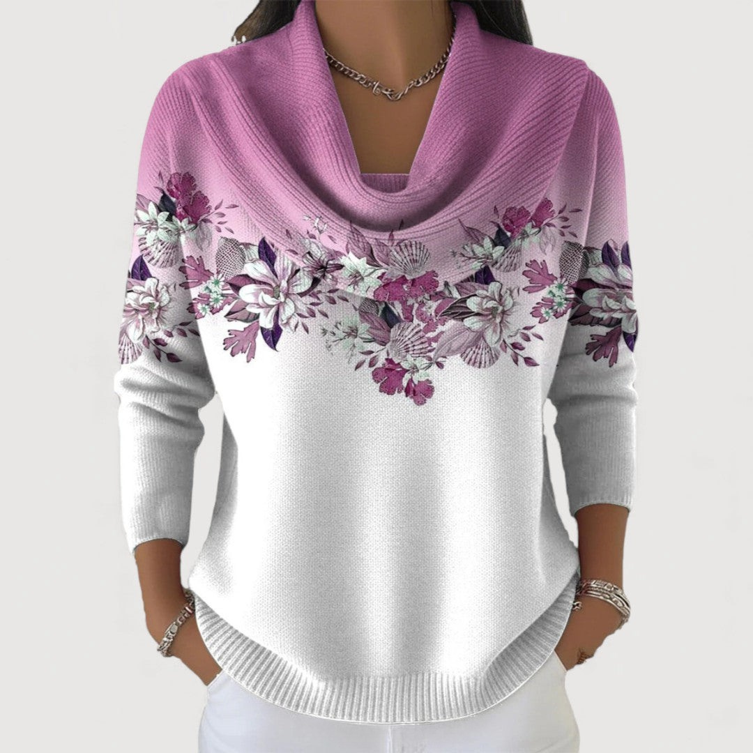 Aurora™ | Cozy Floral Sweater