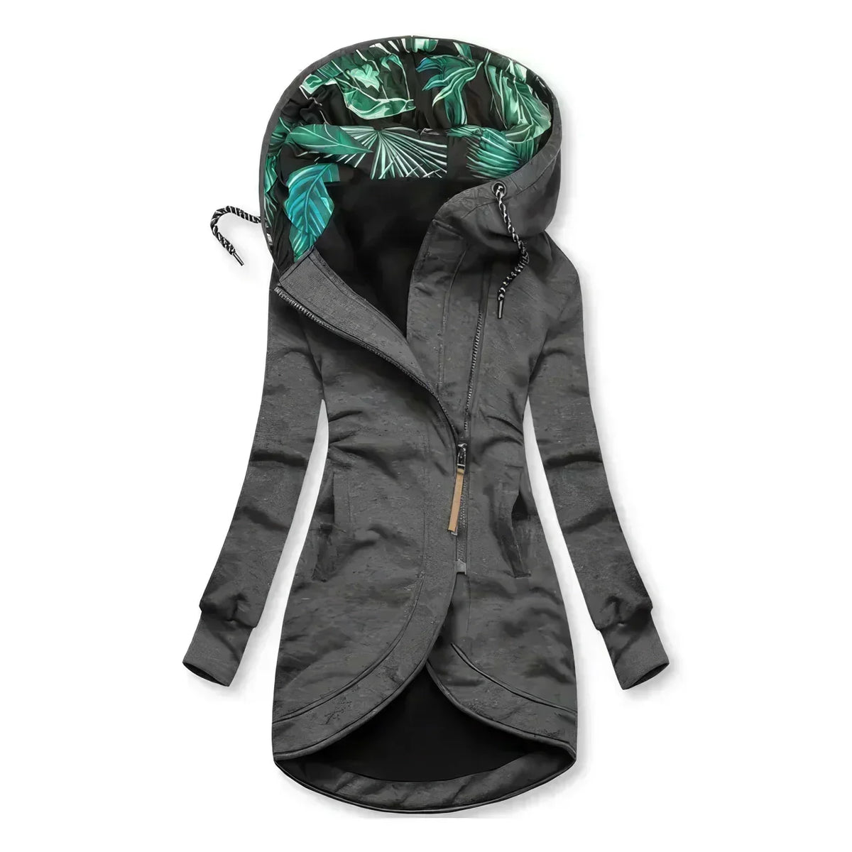 Ivy™ | Winter Hooded Zip Jacket