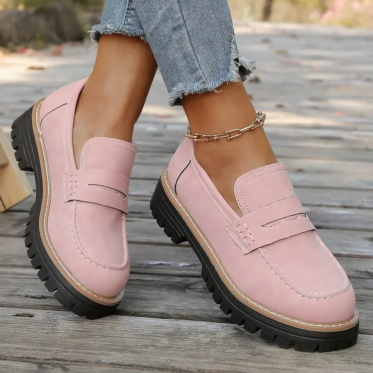 Elsa | Comfort Lug Sole Loafer
