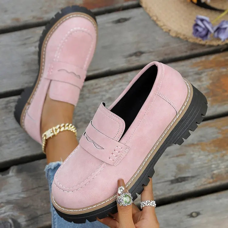 Elsa | Comfort Lug Sole Loafer