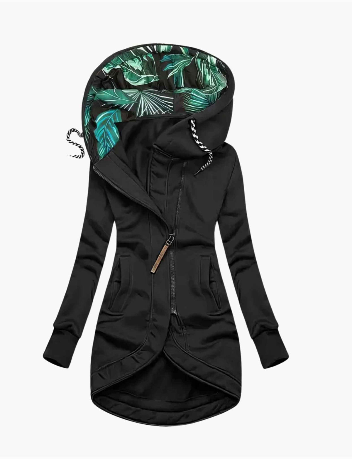 Ivy™ | Winter Hooded Zip Jacket