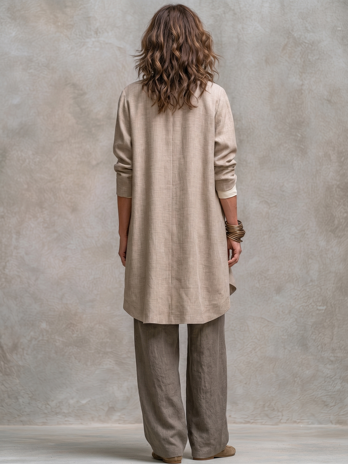 Linda™ | Elegant Three-Piece Palazzo Set