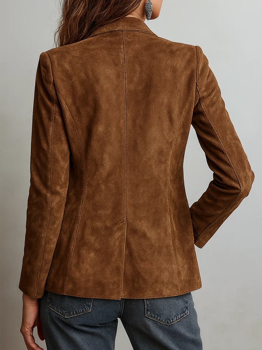 Aurora | Vintage Brown Blazer