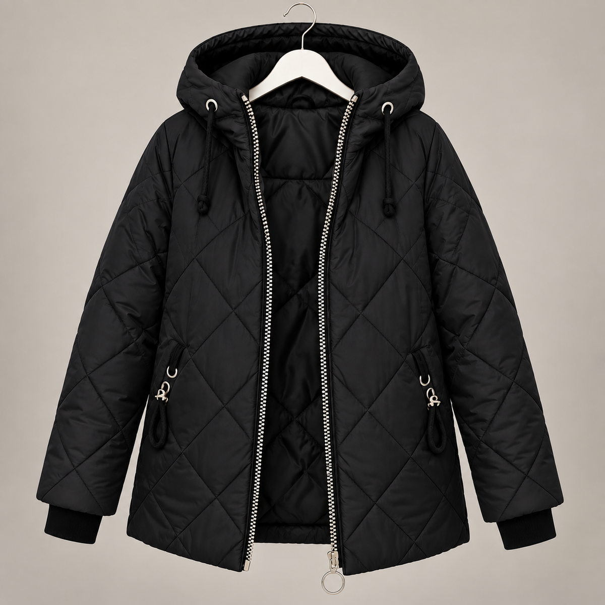 Nancy™ | Lightweight Quilted Hooded Jacket