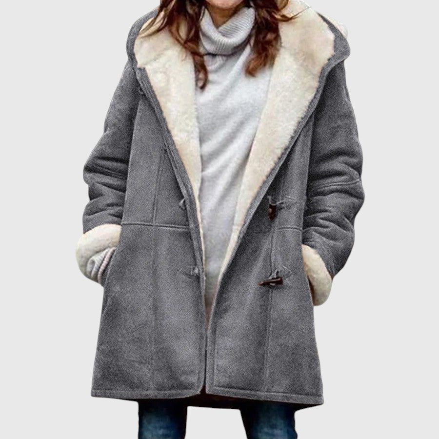 Louise™ | Elegant Toggle Duffle Coat