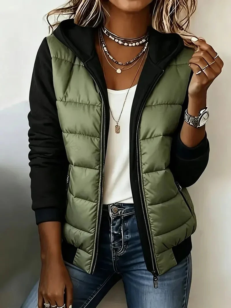 Elaine™ | Padded Jacket with Hood