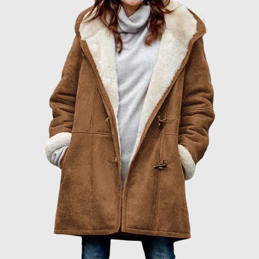 Louise™ | Elegant Toggle Duffle Coat