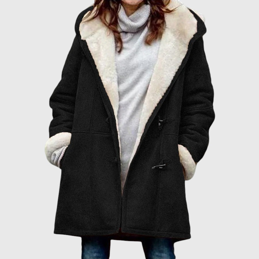 Louise™ | Elegant Toggle Duffle Coat