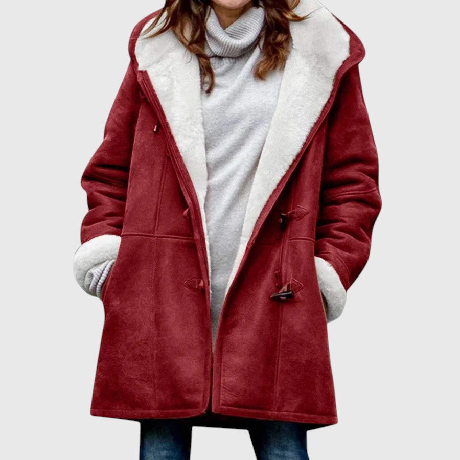 Louise™ | Elegant Toggle Duffle Coat