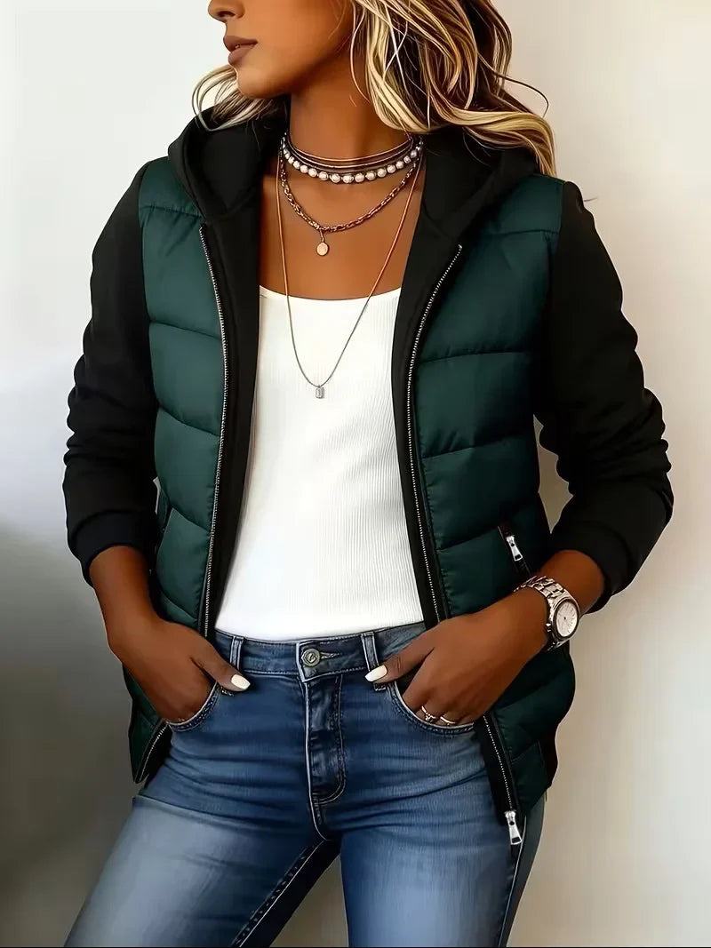 Elaine™ | Padded Jacket with Hood