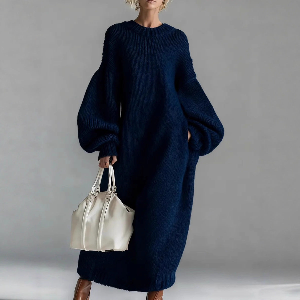 Sadie™ | Cozy Oversized Chunky Knit Dress