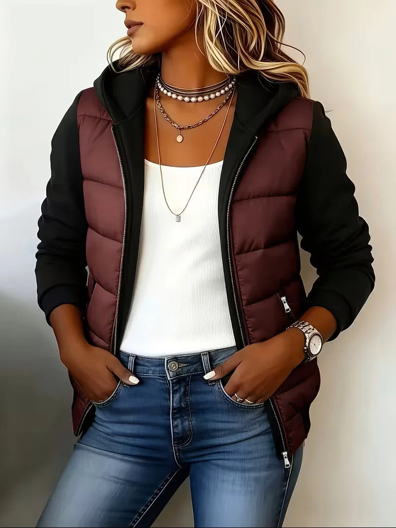 Elaine™ | Padded Jacket with Hood