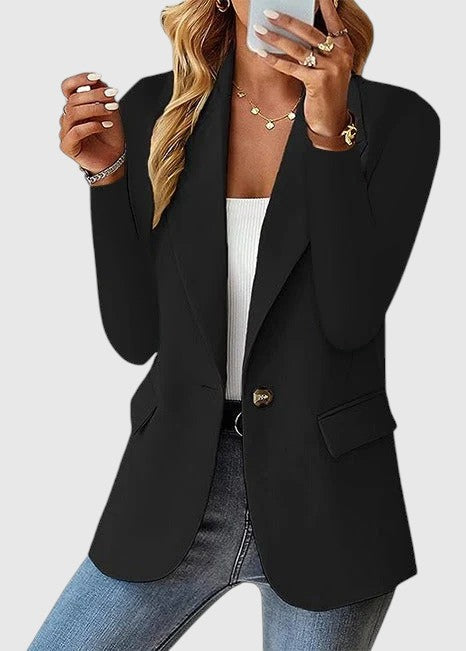 Claudia™ | Elegant Fitted Blazer