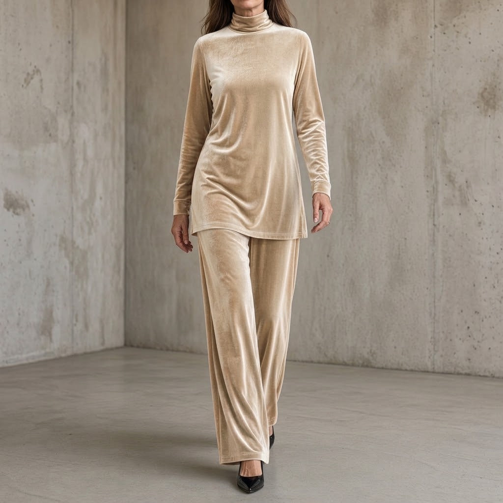 Margaret™ | Elegant Velvet Two-Piece Set