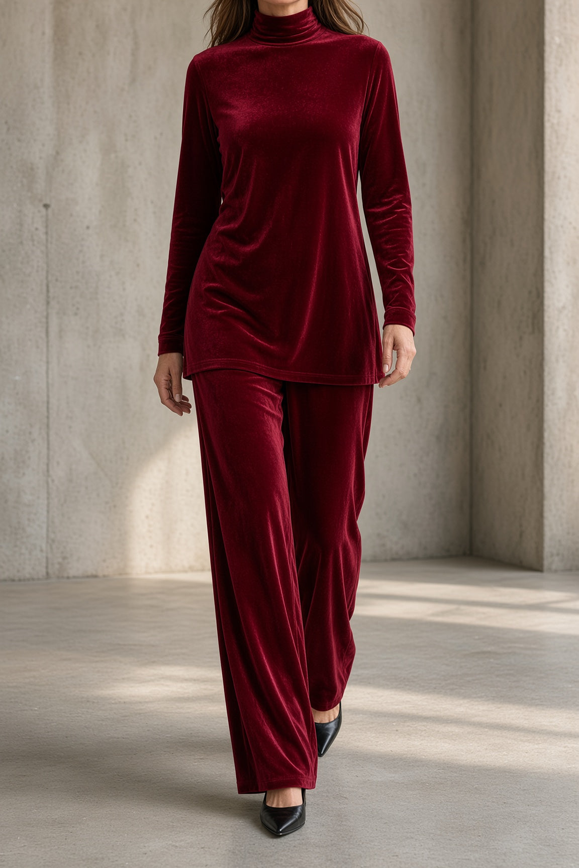 Margaret™ | Elegant Velvet Two-Piece Set