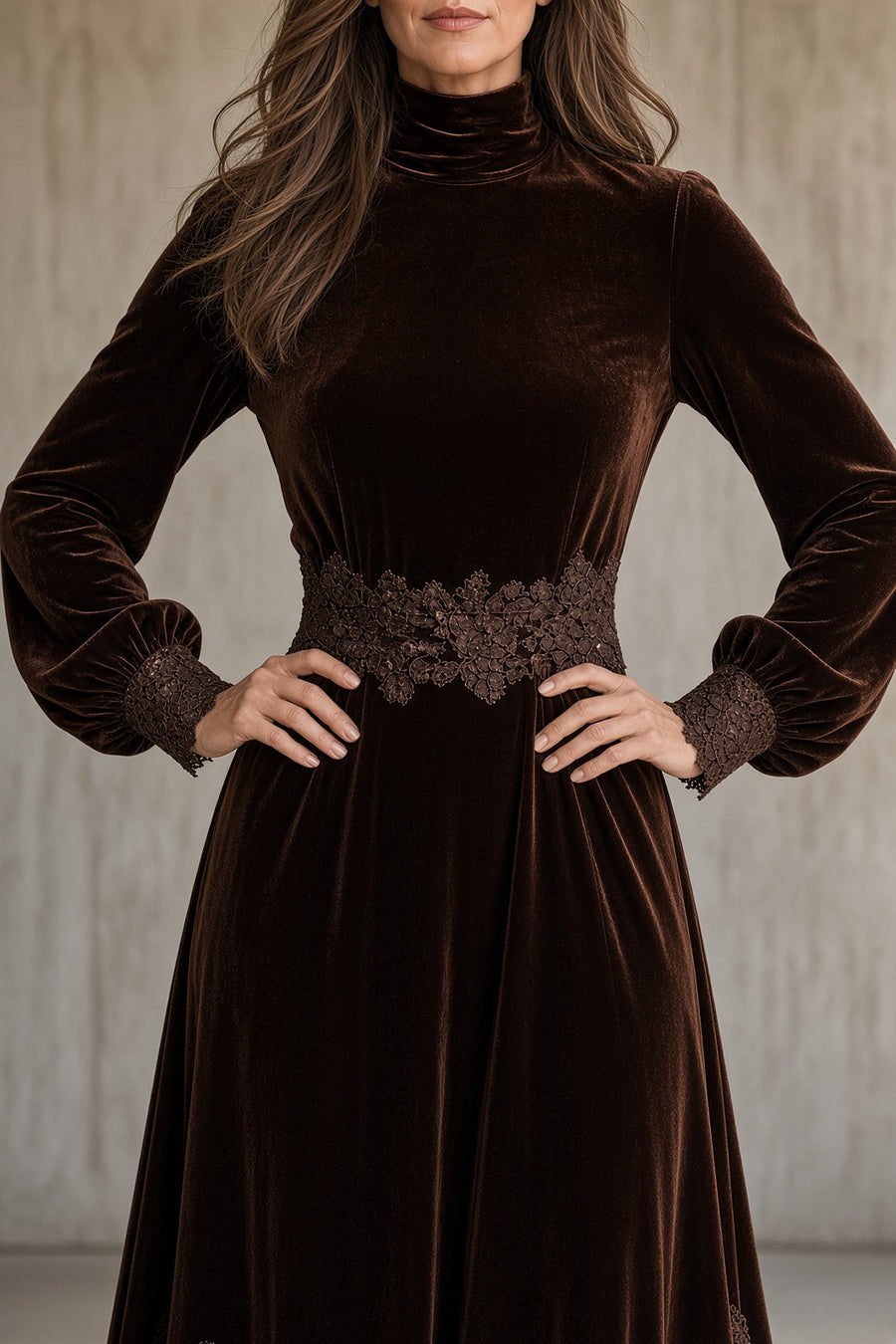 Monica Velvet Dress