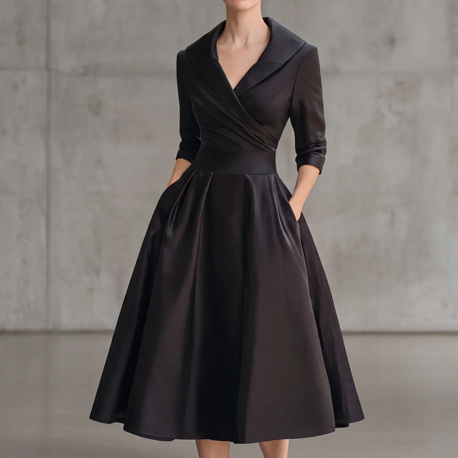 Teresa | Midi dress with an elegant cut and a flattering silhouette