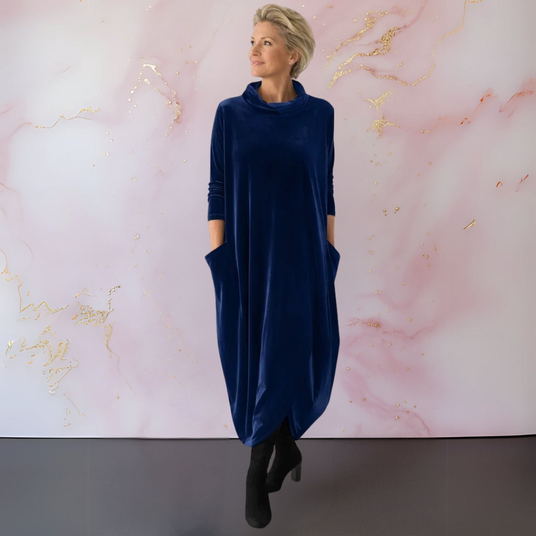 Lorraine™ | Elegant Velvet Maxi Dress