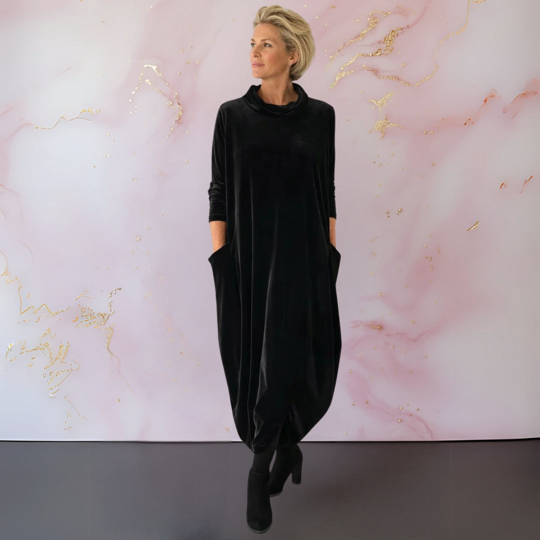 Lorraine™ | Elegant Velvet Maxi Dress