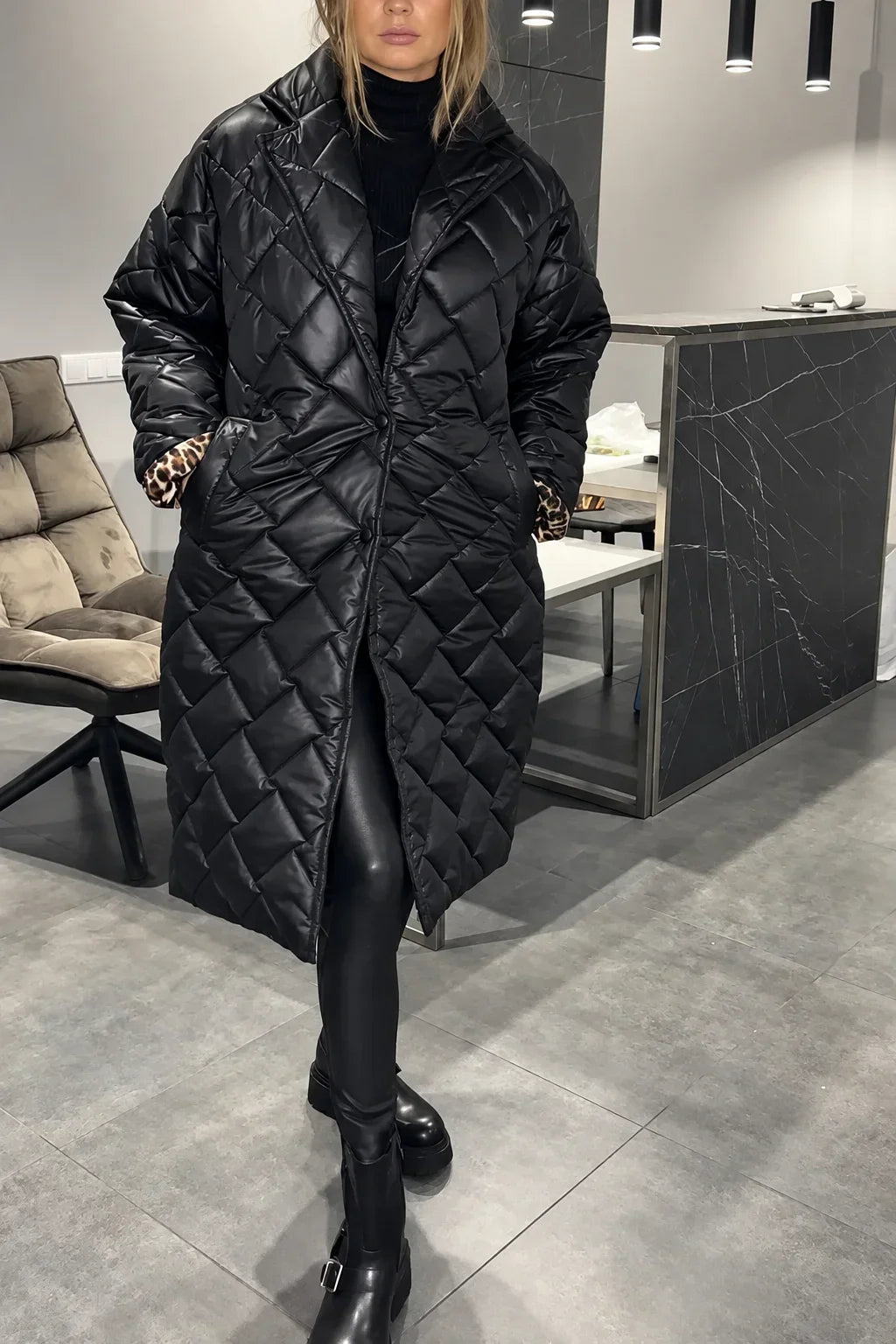 Andrée™ | Quilted Coat Warmth & Style