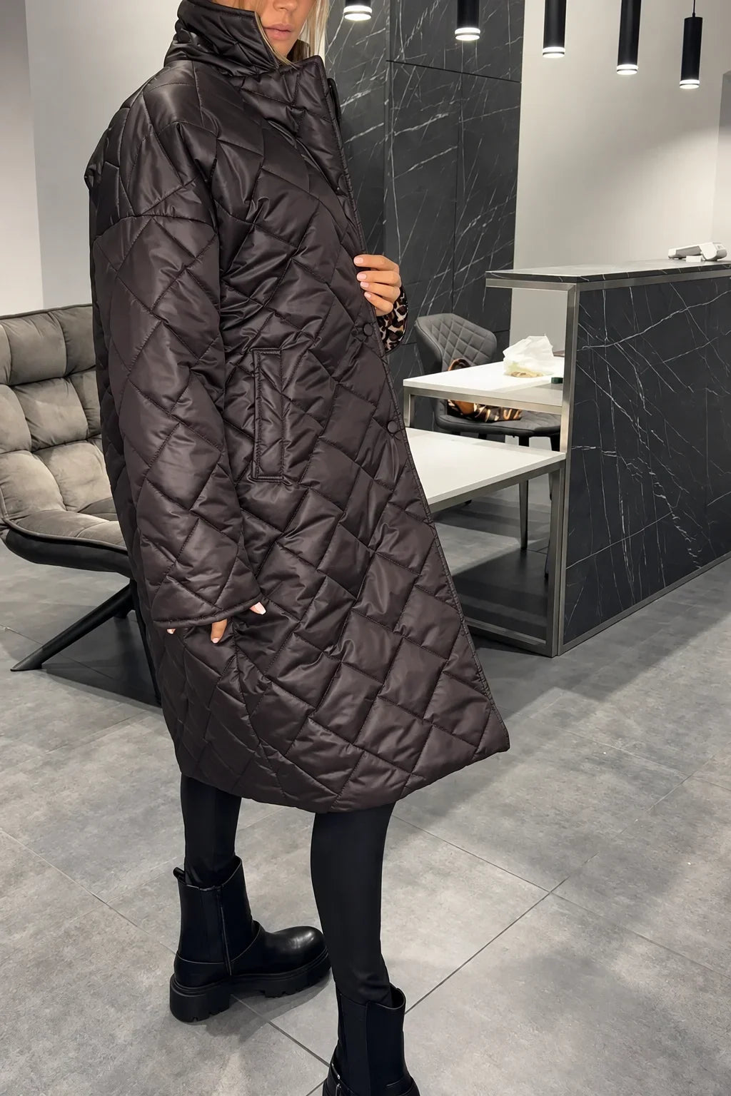 Andrée™ | Quilted Coat Warmth & Style