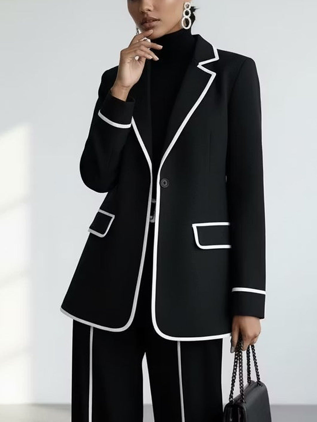 Veronica™ | Elegant Two-Piece Pantsuit