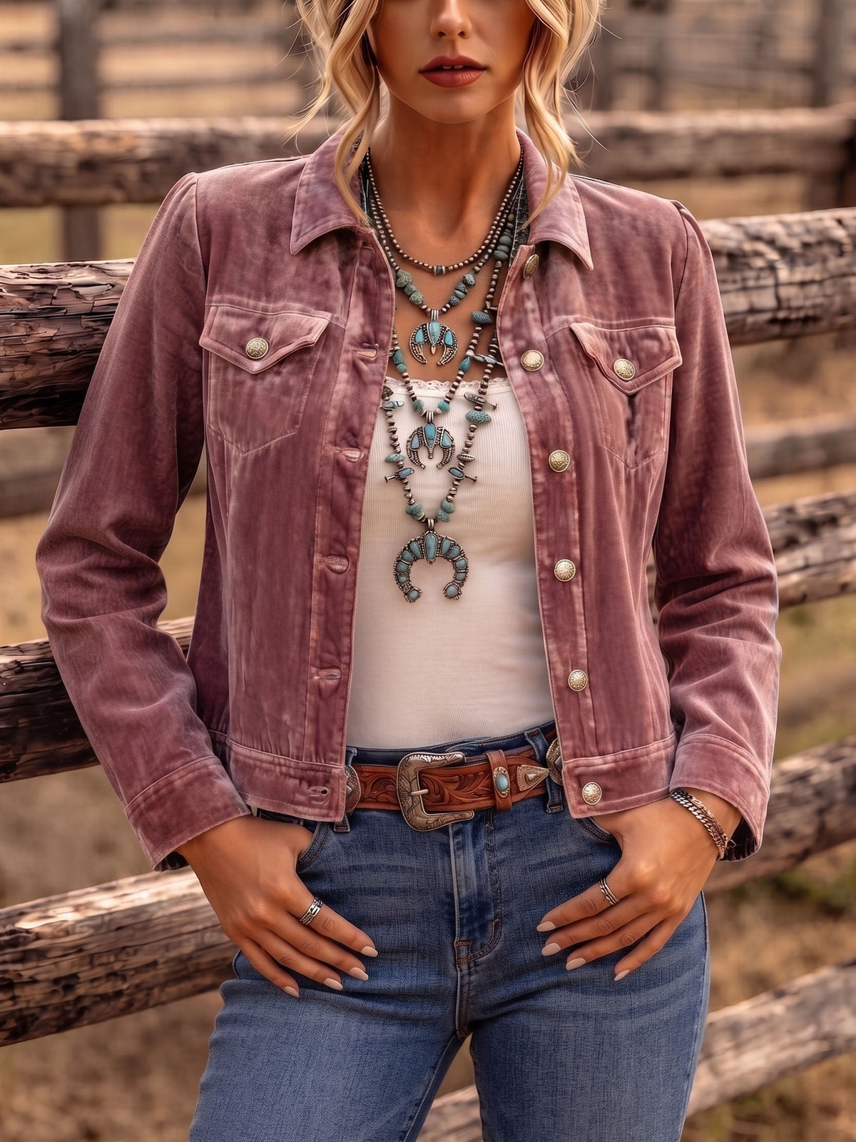 Diana | Vintage-Inspired Boho Velvet Jacket