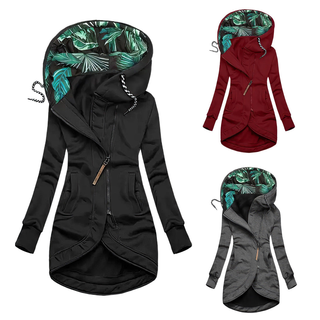 Ivy™ | Winter Hooded Zip Jacket