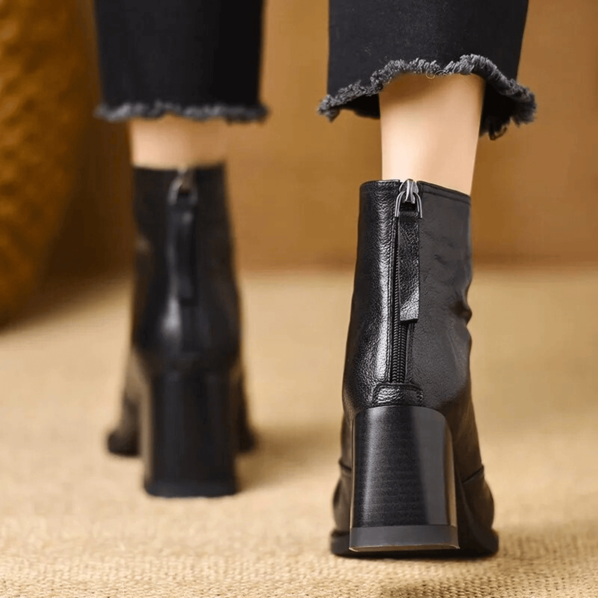 Amelia™ | Leather Comfort Ankle Boot